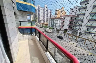Apartamento à venda em praia grande, 2 dormitórios, guilhermina - r$365 mil