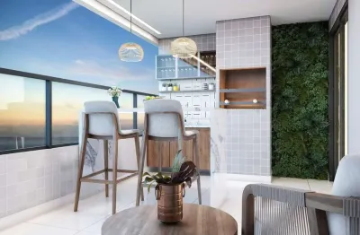 Apartamento à venda em praia grande – maracanã - r$369 mil