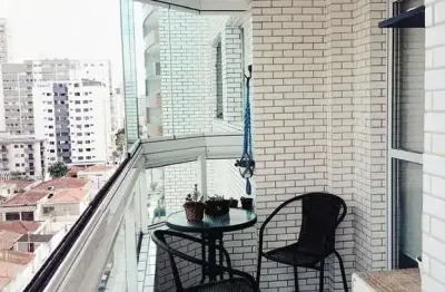 Apartamento à venda em praia grande – guilhermina - r$425 mil