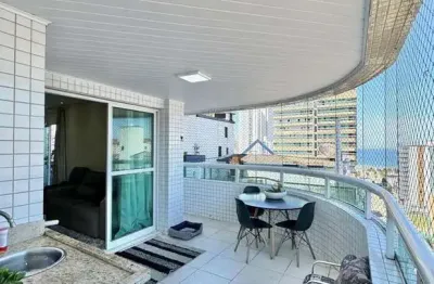 Apartamento à venda em praia grande – guilhermina - r$820 mil