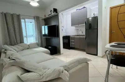Apartamento à venda em praia grande – guilhermina - r$420 mil