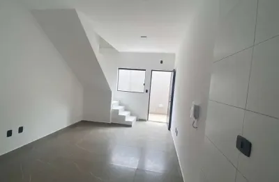 Casa em condomínio fechado com 2 quartos à venda no Nova Mirim, Praia Grande 