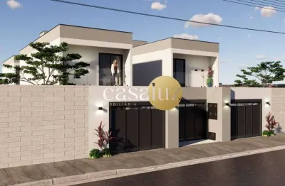 Casa duplex em construção localizada no bairro masterville/ sarzedo