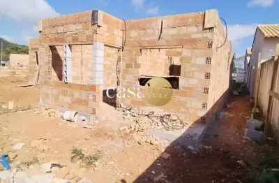 Casas em construção localizadas no bairro tangará/ mário campos
