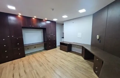 Salas comerciais 115m² e 2 vagas garagens av cpa ed american business center