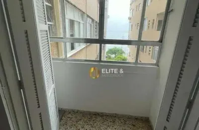 Apartamento com 1 dormitório à venda, 54 m² por r$ 350.000,00 - embaré - santos/sp