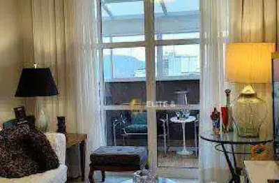 Cobertura com 2 dormitórios à venda, 86 m² por r$ 750.000,00 - boqueirão - santos/sp
