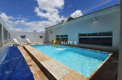 Cobertura com 3 dormitórios à venda, 311 m² por r$ 2.200.000,00 - aparecida - santos/sp