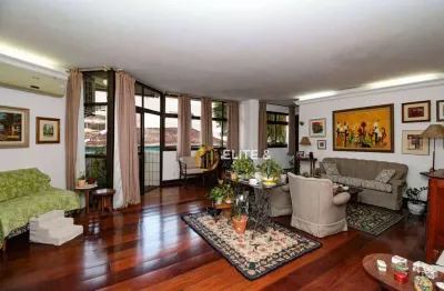 Apartamento com 4 dormitórios à venda, 258 m² por r$ 1.100.000,00 - pompéia - santos/sp