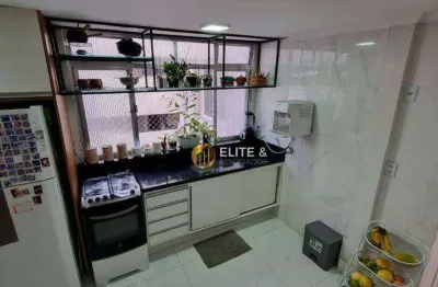 Apartamento à venda, 87 m² por r$ 800.000,00 - boqueirão - santos/sp