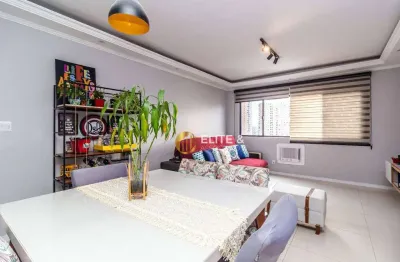 Apartamento com 3 dormitórios à venda, 92 m² por r$ 586.000,00 - ponta da praia - santos/sp
