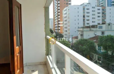 Apartamento com 4 dormitórios à venda, 150 m² por r$ 1.300.000,00 - gonzaga - santos/sp