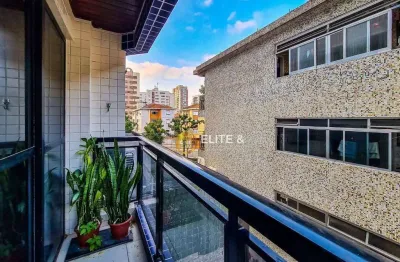 Apartamento com 3 dormitórios à venda, 104 m² por r$ 620.000,00 - marapé - santos/sp