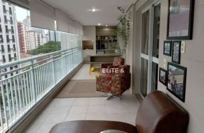 Apartamento com 4 dormitórios à venda, 165 m² por r$ 2.120.000,00 - gonzaga - santos/sp