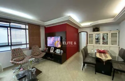 Apartamento com 3 dormitórios à venda, 145 m² por r$ 950.000,00 - pompéia - santos/sp