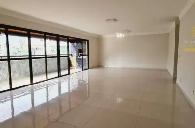 Apartamento com 4 dormitórios para alugar, 214 m² por r$ 17.000,00/mês - boqueirão - santos/sp