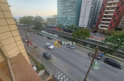 Apartamento com 2 dormitórios à venda, 106 m² por r$ 850.000,00 - pompéia - santos/sp