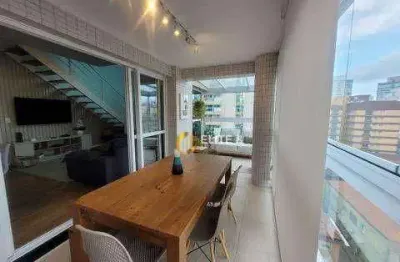 Apartamento duplex à venda, 121 m² por r$ 1.800.000,00 - gonzaga - santos/sp