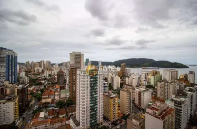 Apartamento com 1 dormitório à venda, 106 m² por r$ 1.600.000,00 - aparecida - santos/sp