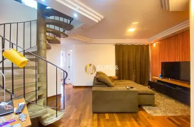 Cobertura com 3 dormitórios à venda, 146 m² por r$ 750.000,00 - vila matias - santos/sp