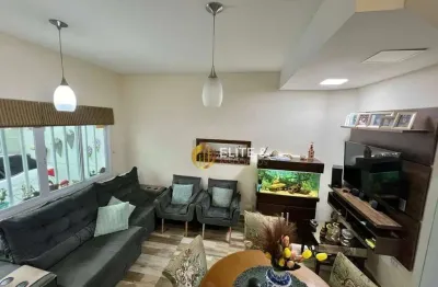 Sobrado com 3 dormitórios à venda, 90 m² por r$ 750.000,00 - campo grande - santos/sp