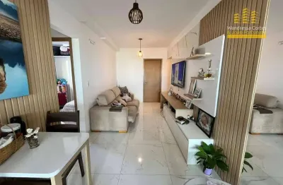 Apartamento com 2 dormitórios à venda, 69 m² por r$ 950.000,00 - boqueirão - santos/sp