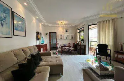 Apartamento com 3 dormitórios à venda, 150 m² por r$ 1.100.000 - gonzaga - santos/sp