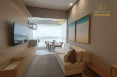 Apartamento com 2 dormitórios à venda, 50 m² por r$ 295.000,00 - valongo - santos/sp
