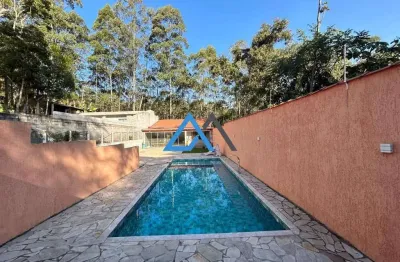 Chácara com 3 dormitórios, piscina em (terra preta), mairiporã/sp
