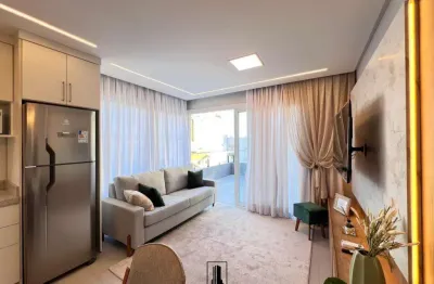 Apartamento 02 dormitórios com terraço à venda no bairro centro com 135 m² de área privativa - 1 vaga de garagem