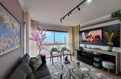 Apartamento 02 suítes + lavabo à venda no bairro centro com 83 m² de área privativa - 1 vaga de garagem