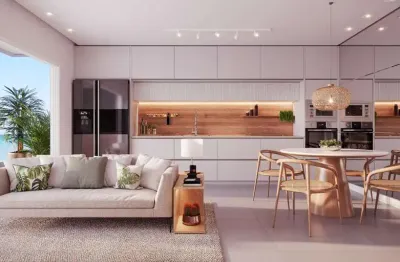 Apartamento Frente Mar para Venda em Caraguatatuba, Jardim do Sol, 2 dormitórios, 1 suíte, 2 banheiros, 1 vaga