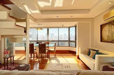 Cobertura com 3 quartos para alugar na rua carlos gardel, 196, bela vista, porto alegre, 176 m2 por r$ 8.990