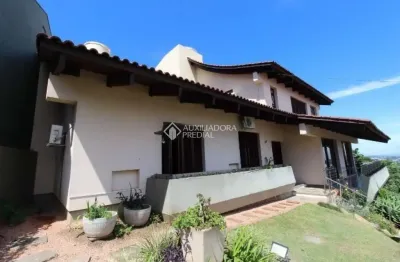 Casa em condomínio fechado com 5 quartos para alugar na rua alcebíades antônio dos santos, 356, nonoai, porto alegre, 433 m2 por r$ 11.200