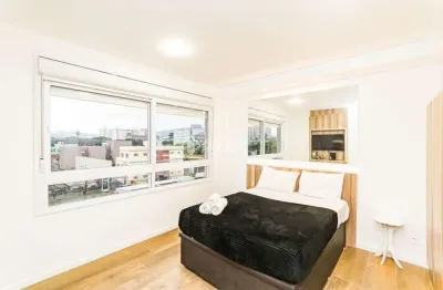 Apartamento com 1 quarto para alugar na avenida dos cubanos, 114, partenon, porto alegre, 26 m2 por r$ 2.400