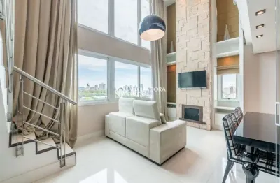 Apartamento com 1 quarto para alugar na rua valdir antônio lopes, 199, três figueiras, porto alegre, 65 m2 por r$ 5.000