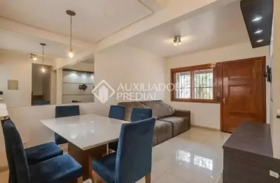 Casa em condomínio fechado com 3 quartos para alugar na avenida nilo ruschel, 823, morro santana, porto alegre, 110 m2 por r$ 2.700