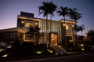 Casa com 4 quartos para alugar na rua dos robaletes, 494, jurerê, florianópolis, 612 m2 por r$ 45.000