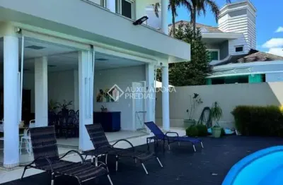 Casa com 6 quartos para alugar na rua dos camuris, 114, jurerê internacional, florianópolis, 650 m2 por r$ 46.000