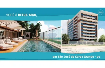 Flat com 1 quarto à venda na Rodovia Pe-60, S/N, Centro, São José da Coroa Grande
