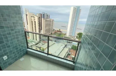 Vista mar, andar alto - 03 quartos - 67m¹ em Candeias - 100m do mar