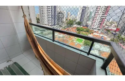 Apartamento mobiliado 2+1 quartos, candeias - vista mar!