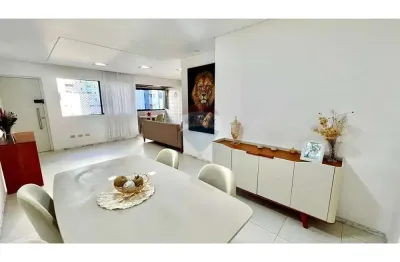 Apartamento à venda de  110 metros com 3 quartos em boa viagem, recife-pe