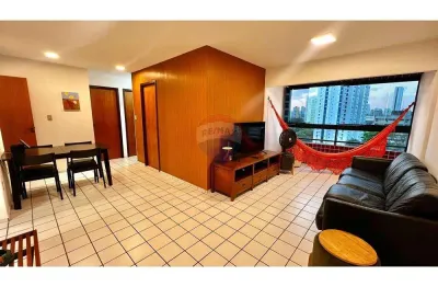 Apartamento para locação de  74 metros com 3 quartos na torre, recife.