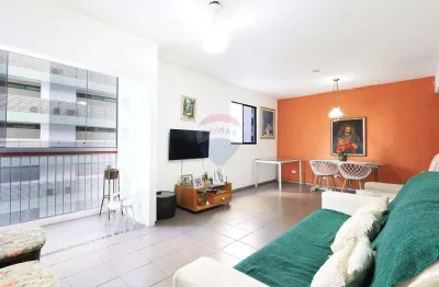 Apartamento amplo de 115 metros quadrados com 3 quartos sendo 1 suíte + dependência completa e 1 vaga de garagem coberta.