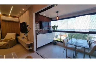 Apartamento luxo 97m², 2 quartos, porteira fechada, em Candeias