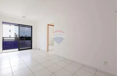 Belo apartamento de 60m com 2 quartos, sendo 1 suíte, 1 vaga de garagem coberta e lazer completo