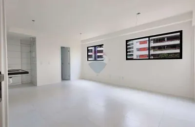 Apartamento novíssimo tipo studio com 30m quadrados. excelente localização e lazer completo.