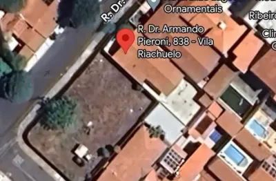 Terreno à venda na Rua Doutor Armando Pieroni, 838, Vila Riachuelo, Bauru