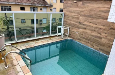 Cobertura com 3 quartos à venda na Rua Lopes Trovão, 4, José Menino, Santos